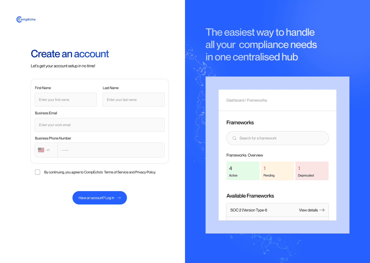 Compliance frameworks